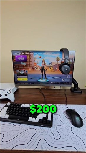 I Built A Gaming Setup For ONLY $200...