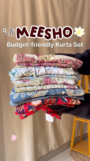 Best Meesho Kurta Set Collection for Women ✨ #shorts #meeshohaul