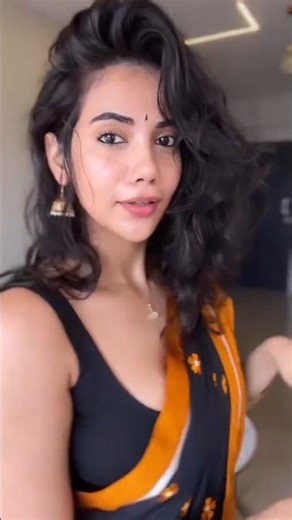 She Wears a Saree & Conquers the Day ✨#cute#beautiful#shorts#viral#trending#youtubeshorts#ytshorts
