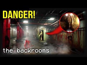 IF YOU SEE THIS MONSTER INSIDE THE BACKROOMS, RUN! (FOUND FOOTAGE)