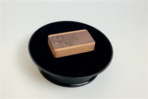 Cherry Wood Slide Top Box With Figured Walnut - Food Safe Finish - Etsy
