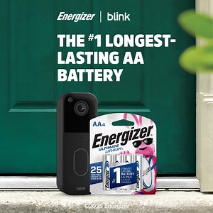 11 reactions | Ding dong! Keep your Blink Video Doorbell going for up to 2 years with Energizer Ultimate Lithium. | Energizer | Facebook