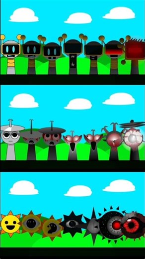 3 Phase Combos Like Phase Mr. Fun bot x Clukr x Mr. Sun 🔥 Incredibox Sprunki 🔥 #phase #incredibox