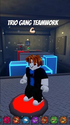 Trio mates teamwork #roblox