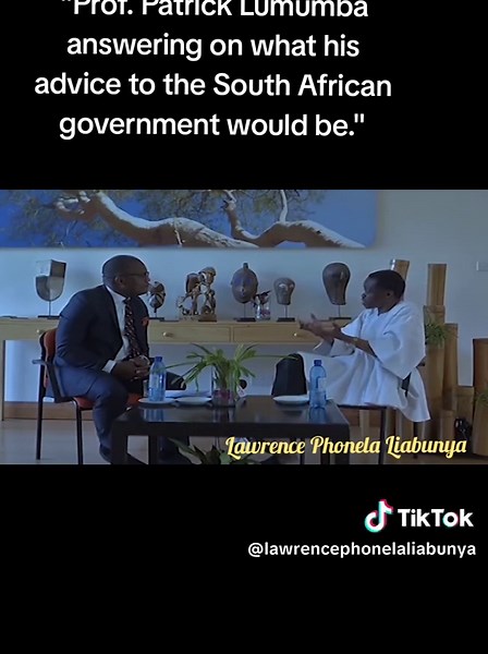 Times exclusive interview with Pro Patrick Lumumba was aired in 2019