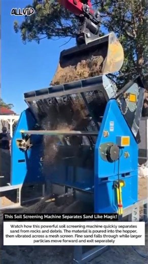 This Soil Screening Machine Separates Sand Like Magic!
