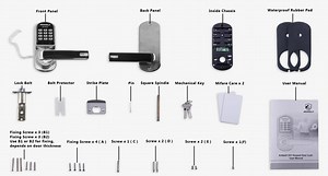 Watch Installation Guide for ARDWOLF A30 keypd door lock on Amazon Live