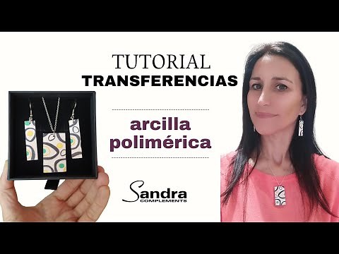 Polymer Clay Tutorial | Fimo | Transfers | Sandra Complements