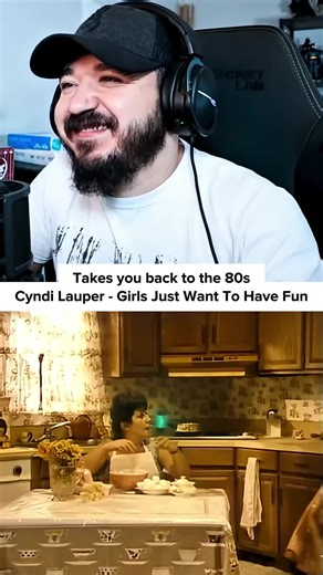 Cyndi Lauper's 'Girls Just Want To Have Fun' Reaction