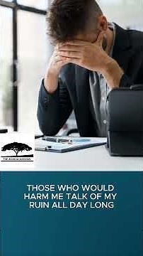 DAILY PSALM | Psalm 38 (NIVUK) — Read by David Suchet