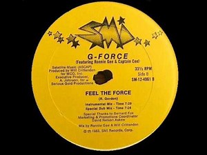 G-Force - Feel The Force (Special Dub Mix) 1983