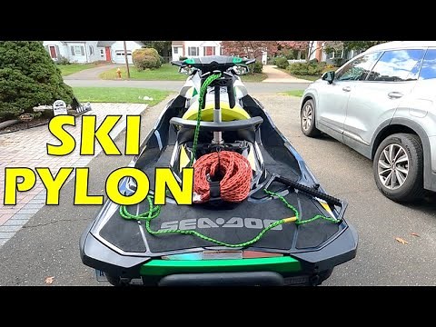 Sea Doo Ski Pylon Installed - First Impressions