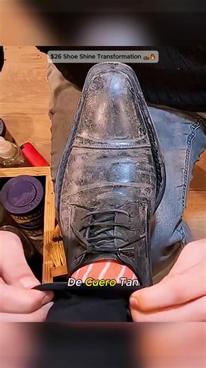 How NYC Shoeshine Turns Dirty Leather Into Mirror Shine