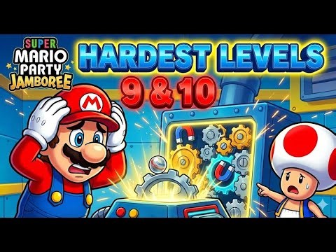 THE HARDEST LEVELS IN THE GAME! (Toad's Item Factory 9 & 10)