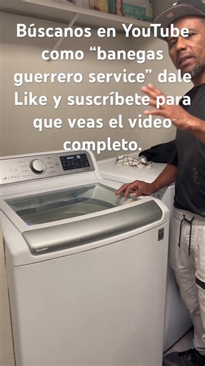 Cómo resolver el código de error CL en lavadoras LG