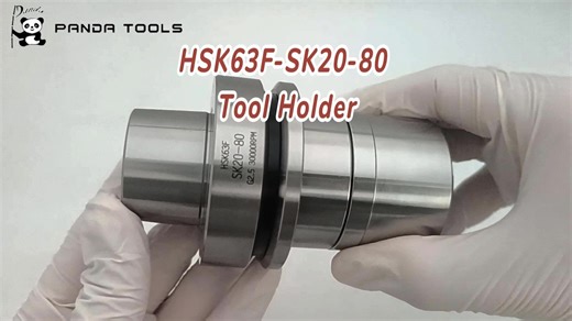 High Speed HSK63F SK20 Collet Chuck HSK SK Tool Holders