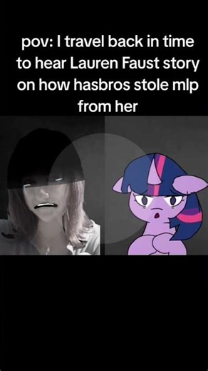 Lauren Faust backstory 😢😭