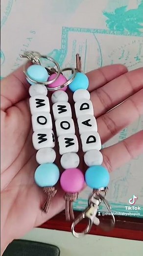 how to make Handmade Beaded Silicone Pacifier Clip Holder