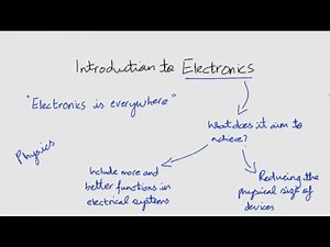 Introduction to Electronics [ENG] Module 1 Lecture 1 ZE - 264