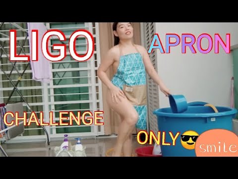 Ligo Apron Only Challenge🤩/Michelle Espejon