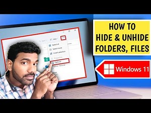 how to hide a folder in windows 11 | how to hide folder windows 11