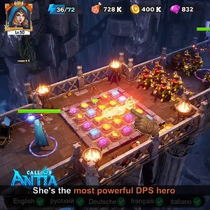 Hundreds of heroes await your command. Reach the top of the world with them! | Call of Antia