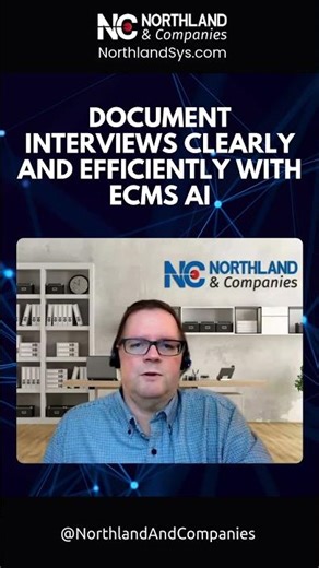 Document Interviews Clearly and Efficiently with ECMS AI