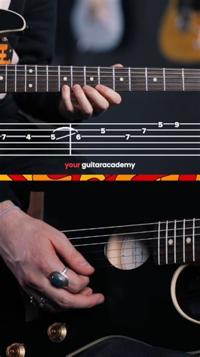 49K views · 396 reactions |  Jazz Style E7 Lick Guitar Tutorial,...