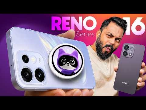 OPPO Reno 16 & 16c Unboxing & First Look ⚡ 6.32" AMOLED, 3.5x Tele, IP69K & More