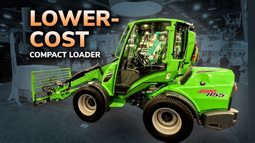 Avant 855i Loader: High Lift, Low Cost Alternative