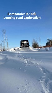 Bombardier R-18 Logging Road exploration | L’ Atelier AP