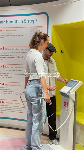 BODY WORLDS Amsterdam on Instagram: "See what you’re REALLY made of with the InBody Test at BODY WORLDS! 💪🧠 This body composition scan goes far beyond BMI. Giving you precise insights into your muscle, fat & body water balance in just about a minute! Included with your ticket. Learn how your body truly works and take control of your health journey! #InBodyTest #BODYWORLDS #BodyComposition #HealthTok #AmsterdamExperience"
