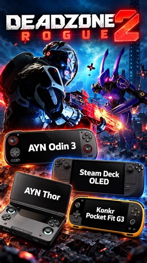 Deadzone Rogue 2 on Android vs Steam Deck OLED! 4 Handhelds Tested