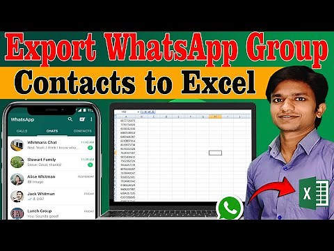 Export WhatsApp Group Contacts to Excel in 30 Seconds!