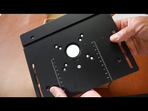 Aluminum Router Table Insert Plate