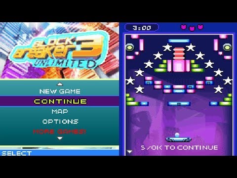 Block Breaker 3 Unlimited [Lower version 128x160 s40v2a] - Java game full walkthrough