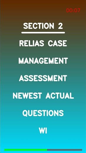 Relias Case Management Assessment Newest Actual Questions With Answers Latest 2026 | Q&A You Need
