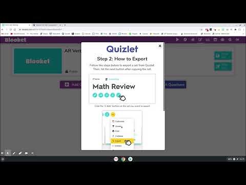 Import Quizlet to Blooket