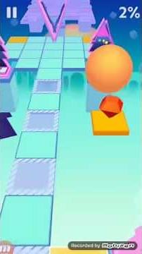 Rolling Sky level "Christmas" (edited version)