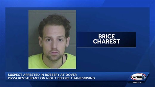 Suspect arrested in robbery at Dover pizza restaurant on night before Thanksgiving