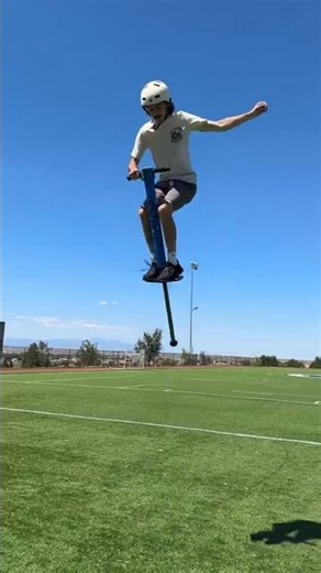 These pogo jump sticks are satisfying #pogo