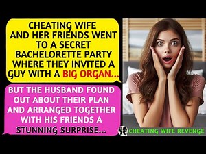 📕Cheating Wife Went on a Secret Bachelorette Party But Husband Found Out and Threw Stunning Surprise