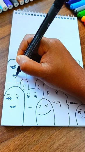 Easy Doodle Drawings Episode - 2😊#telugu