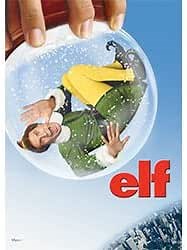 MIGHTYPRINT Elf - Movie Poster - Will Ferrell – Durable 17” x 24 Wall Art – NOT Made of Paper – Officially Licensed Collectible MP17240444