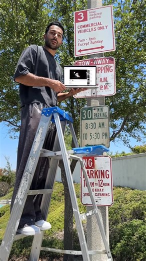 241K views · 5.2K reactions | When u try to read parking signs | AdamW | Facebook