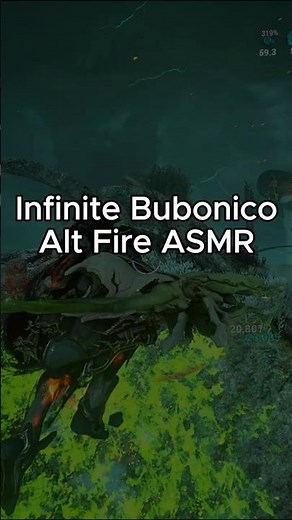 Warframe INFINITE Alt Fire Bubonico ASMR #shorts #warframe #tennocreate