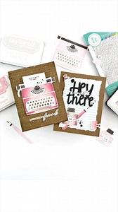 4.4K views · 103 reactions | A new kit just launched at TE! Mindy Eggen is creating two cards featuring the new Just Write cardmaking kit. This kit features images like typewriters, ink wells, and other throwback writing supplies. If you love these cards but want more instruction, head over to our YouTube channel for the in-depth tutorial. . Grab your kit while supplies last at tayloredexpressions.com | Taylored Expressions | Facebook