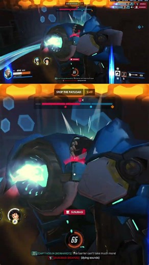 When a Mech Tank Drowns in Overwatch 2 – You Won’t Believe This Fail! 😂 #Overwatch #DVa #Busan