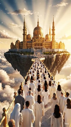 “The Path to Eternity 🌅”“Heaven Awaits – Walk in Faith” #heaven #god #eternity #spiritual #hope