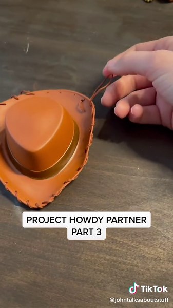 DIY Cowboy Hat for Woody Cosplay